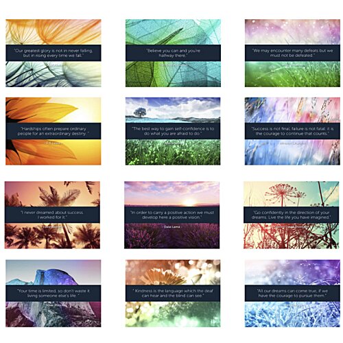 Postcard Desk Calendar - Inspirational – Ashanti Diversified Services, LLC
